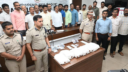 Five arrested